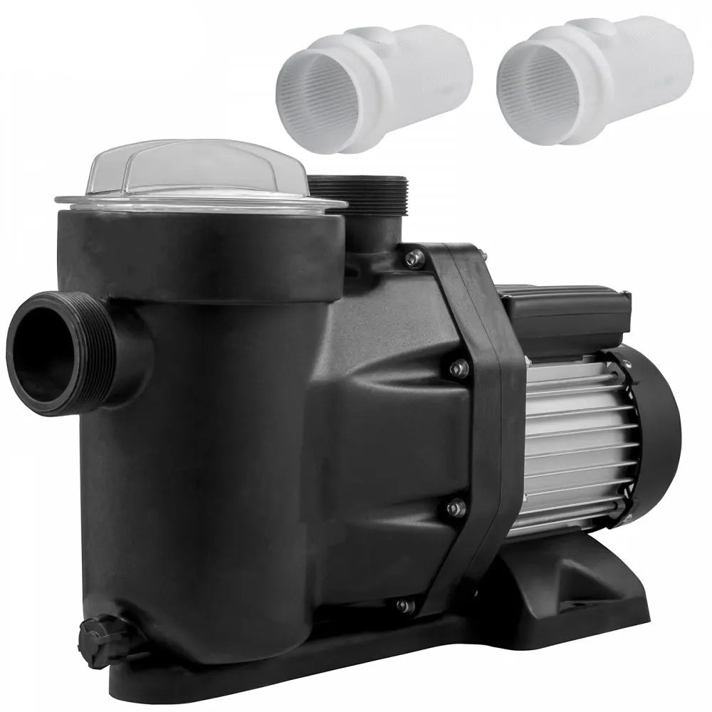 Zwembadpomp - 1 HP - Circulatiepomp voor Zwembad - 4223 GPH Capaciteit - Thermische Beveiliging - Stil en Krachtig - Voor Alle Watertypes - 33000 LH