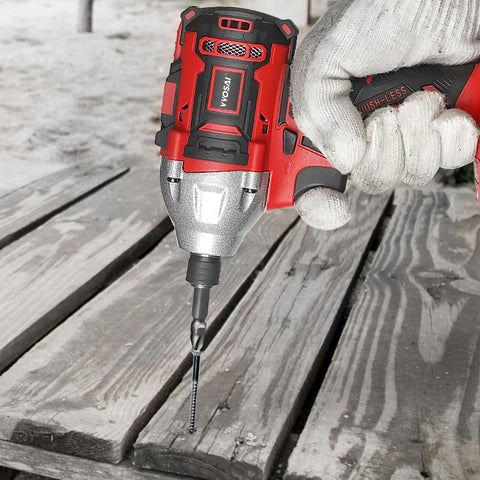 WS-Z8-C2 - Impact Wrench - Impact Drivers - 20V - 300N.m - Cordless Impact Wrench - Impact Wrench with Battery - Red