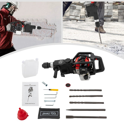 Afbraamhamer – Sloophamer – Breekhamer – Boorhamer – Slaghamer – 1000W Motor – 30 Joule Impactenergie