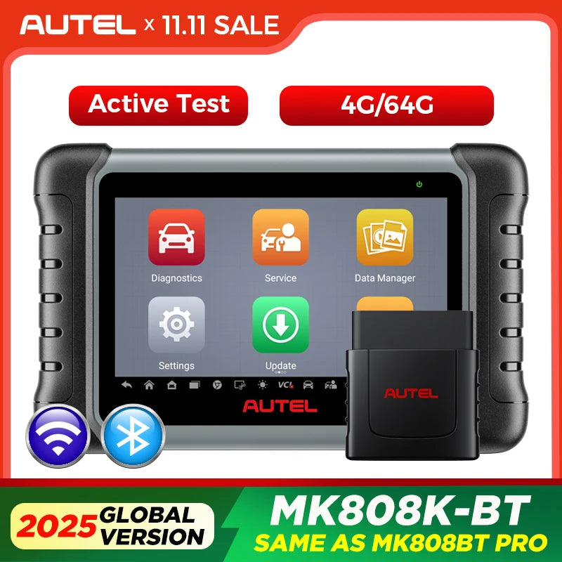 OBD2 Scanner – Autodiagnose Tool – Codelezer – Foutcode Scanner – Diagnosetool – Bidirectionele Controle – 8-Inch HD Display – 150+ Automerken Ondersteund
