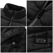 Heating Jacket - Heated Bodywarmer - Heated Clothing - USB Electric Self-Heating Vest - Unisex Heated Jacket - Rechargeable - Heating Heated Clothing - Hunting Ski - Size M - Black
