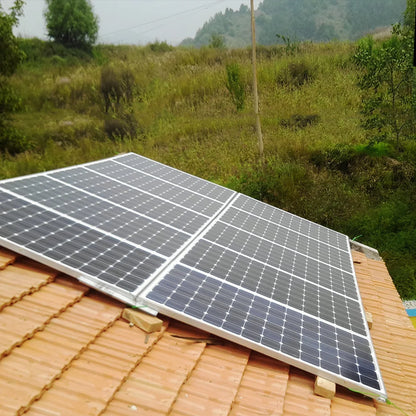 Zonnepaneel - Zonnepanelen - Zonne-energie - 18V PV Zonnecel Module - Krachtige Glazen - 120W - 2 Stuks - Waterdicht - Off Grid Power - voor Boot - Camper - Caravan - RV - Tuin