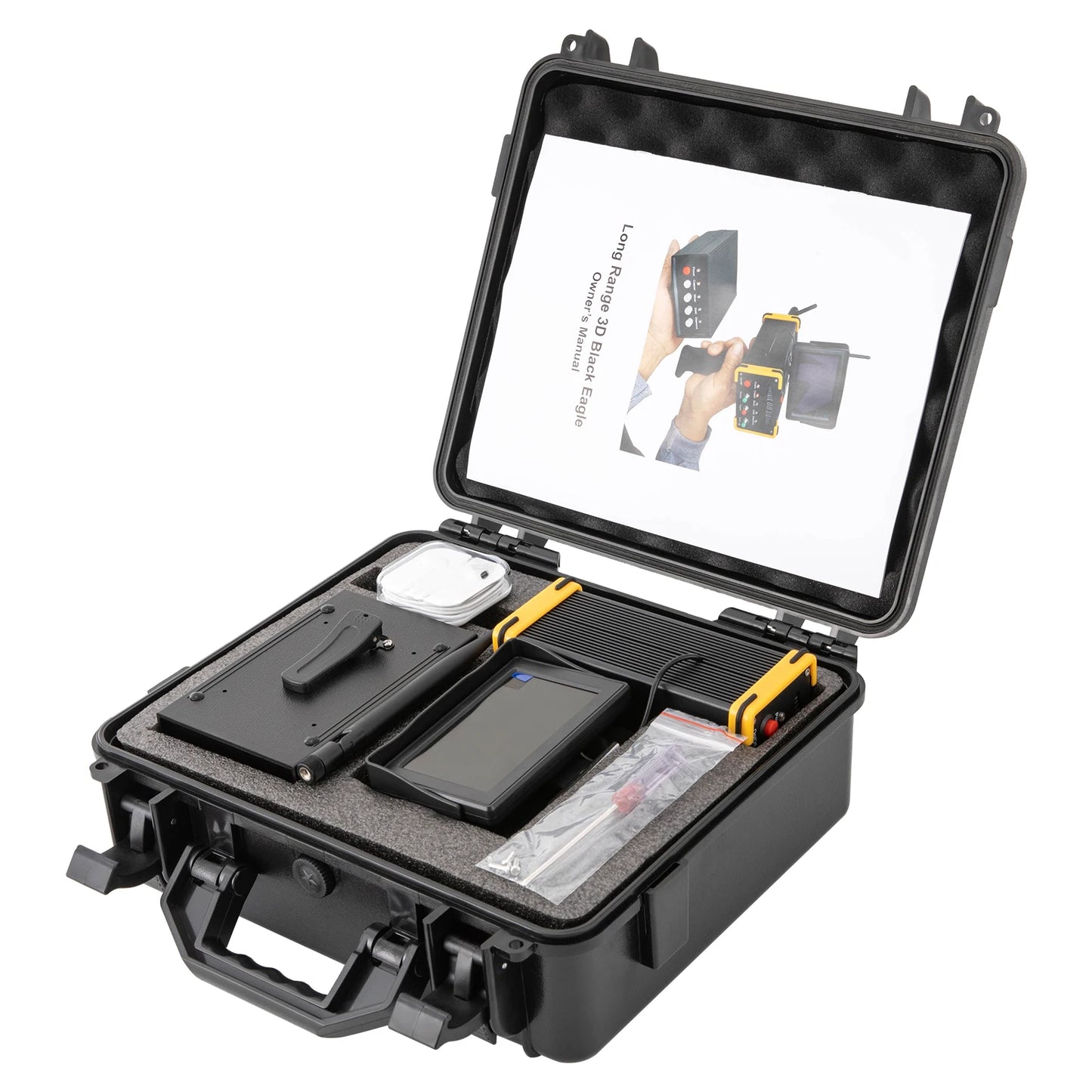 Metaaldetector – Schatzoeker – Metaalvinder – Dieptemeter – Geavanceerd – Detectieafstand 1000 Meter – Automatisch 360° Rotatiesysteem