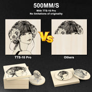 Laser Graveermachine - 40W laser - op APP bestuurbaar - Laser Cutter - Laser Graveer - Compleet - Metaal - met Accessoires - QUORE