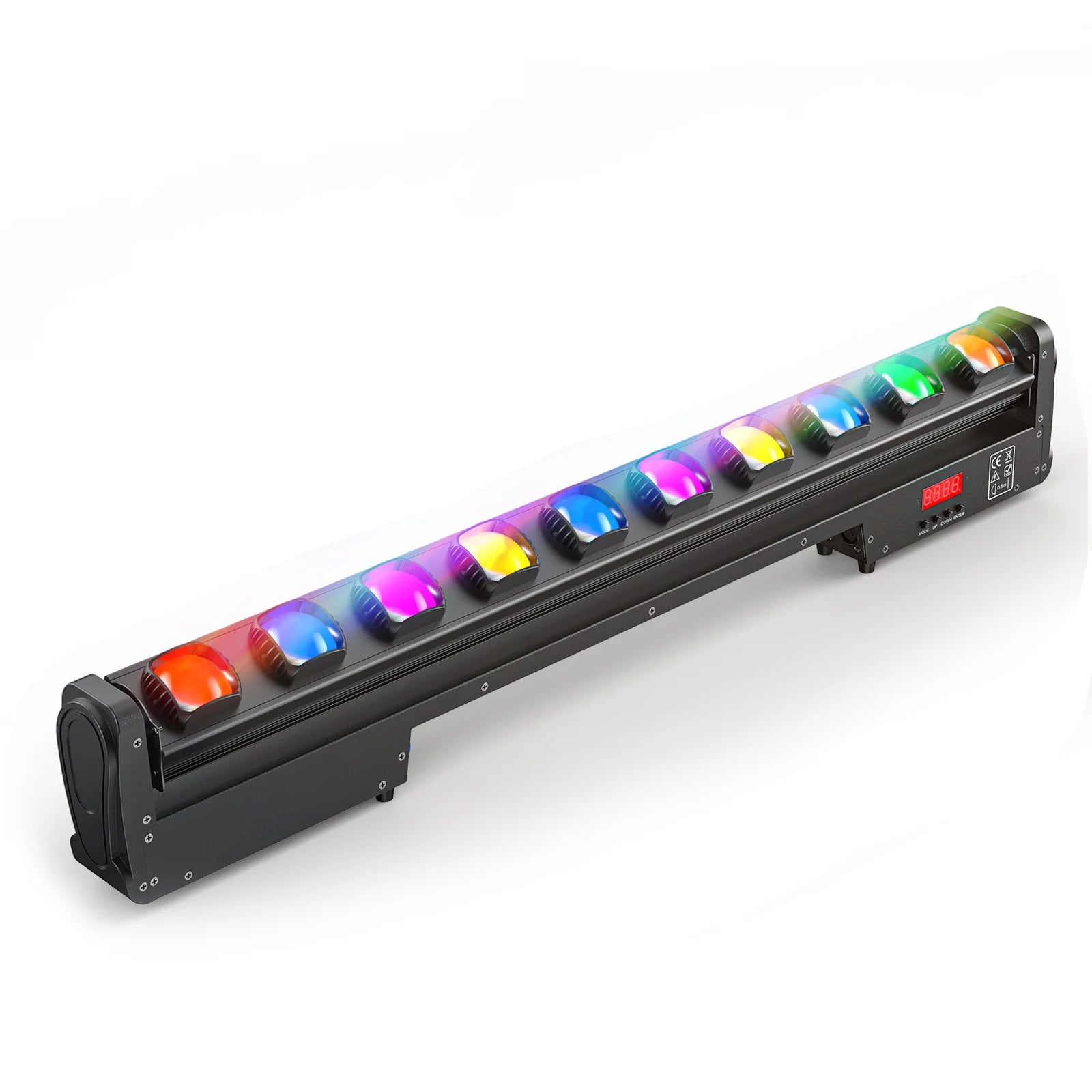 Led Muurverlichting – Led Wandlamp – Wall Washer – Rgbw Verlichting – Stage Light – 250W Vermogen – Swingende Beam Met Smalle 2° Lens - QUORE