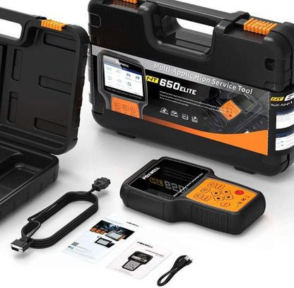 OBD2 Diagnose Scanner – Auto Diagnose Tool – Foutcode Lezer – Auto Scanner – Draadloos – Reset Motor En ABS – Levenslange Updates
