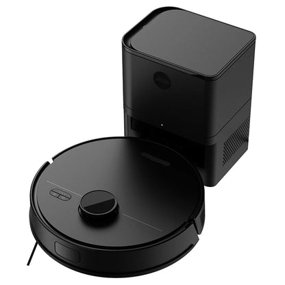 Lidar Robotstofzuiger - Dweilrobot - Vaccum Cleaner - Robot Vacuum - 3200mAh Batterij - 6500Pa Krachtige Zuigkracht - Zelflegende Stofbak – Multi-floor Mapping - Zwart