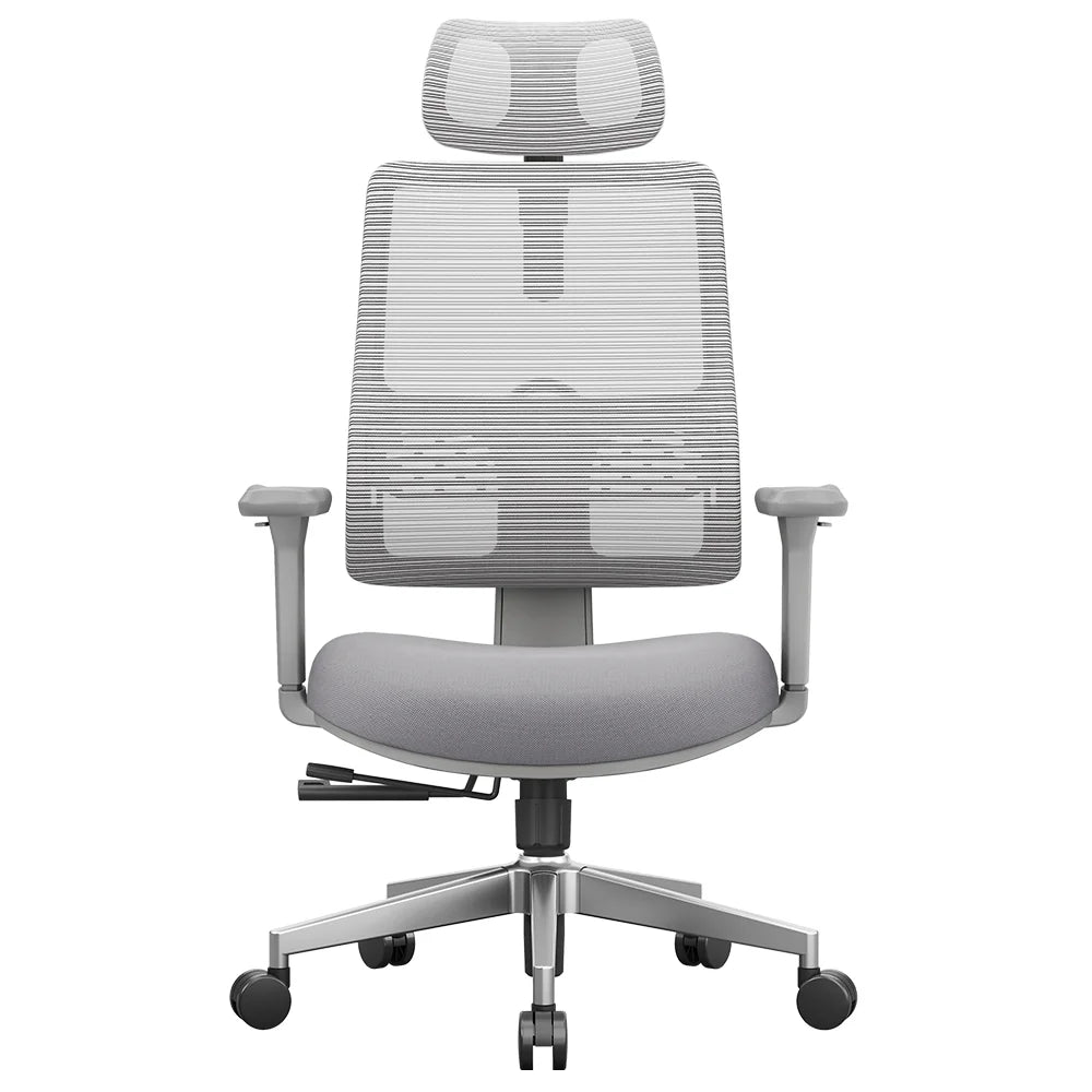 Ergonomische Bureaustoel – Kantoorkruk – Werkstoel – Gamingstoel – Bureaustoel Met Lendensteun – Dynamische Rugsteun – Verstelbare Hoofdsteun – Ademend Mesh