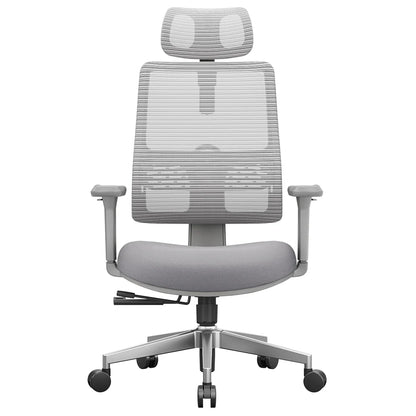 Ergonomische Bureaustoel – Kantoorkruk – Werkstoel – Gamingstoel – Bureaustoel Met Lendensteun – Dynamische Rugsteun – Verstelbare Hoofdsteun – Ademend Mesh
