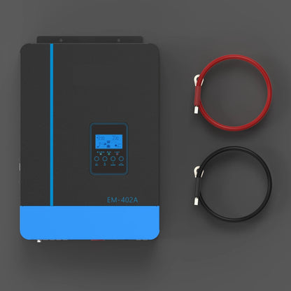 Hybride Omvormer – Zonne-energie Converter – Solar Charger – Batterijlader – Mppt Controller – 4000W Continu Vermogen – Pure Sinusgolf Uitgang - Geen WIFII - 24V