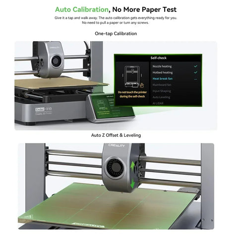 Creality - Ender-3 V3 KE - 3D Printer - 3d Printer Bouwpakket - 220V - 60W - Afdruksnelheid 600mm/s - Zwart