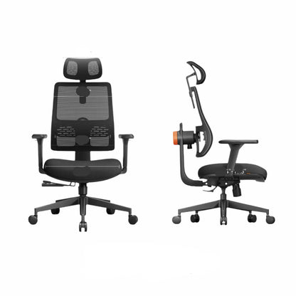 Ergonomische Bureaustoel - Gaming Stoel - Stoelen - Bureaustoelen - Hoge Rug - Verstelbare Lendensteun - met Automatische Volgfunctie - 3D Verstelbare Armleuningen - Verstelbare Hoofdsteun en Zithoogte - Zwart
