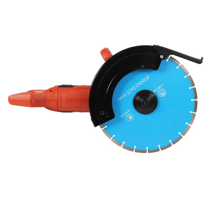 Elektrische Betonzaag – Diamantzagen – Tegelzaagmachine – Marmerzaag – Natuursteenzaag – 3000W Motor – 35 Cm Zaagblad - QUORE