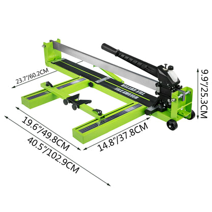 Handmatige Tegelsnijder - Tegelsnijmachine - Tegelsnijder - Infrarood Laser - 80 cm - voor Keramiek - en Porselein - 1000mm