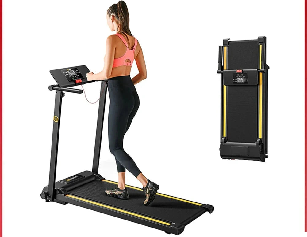 Loopband – Wandelband – Walking Pad – Treadmill – Loopband Elektrisch – 12 HIIT Programma’s – Inklapbaar Compact