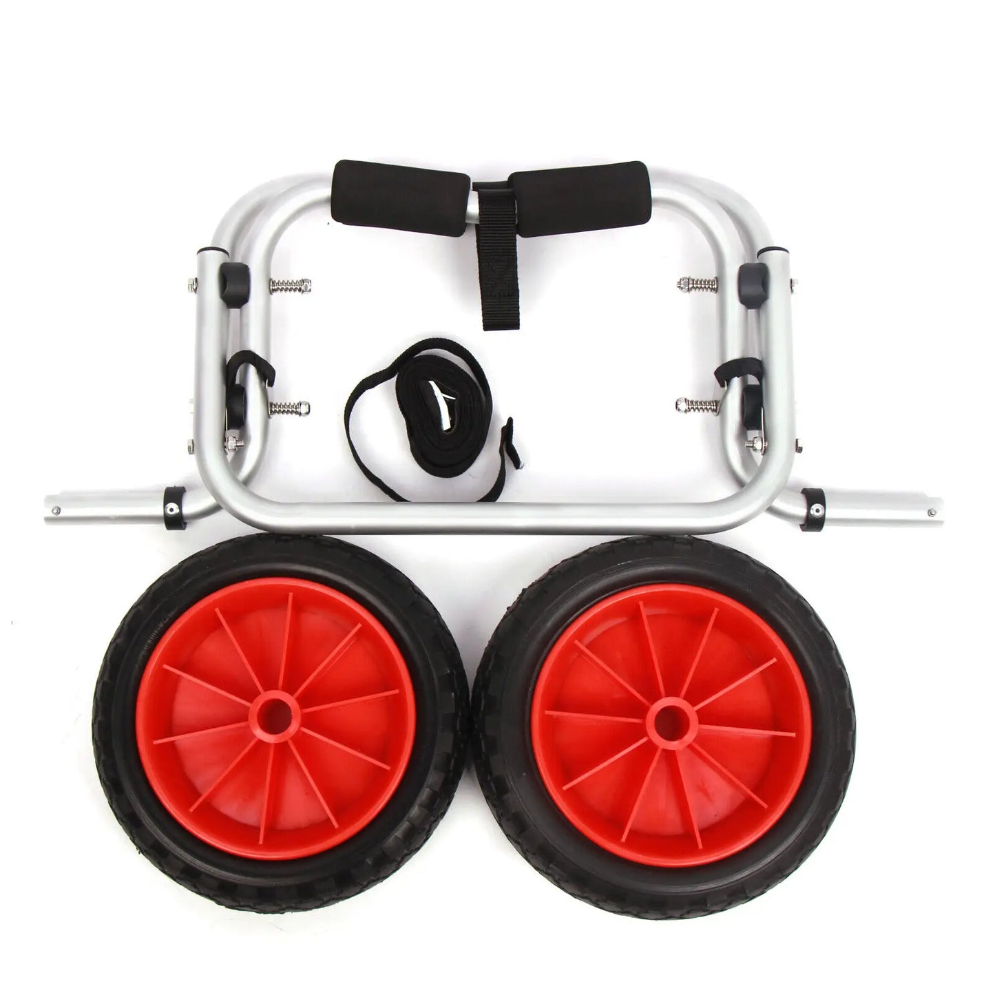 Opvouwbare Trolley op Wielen met Band – Geschikt voor Kano - Kajak of Surfplank – Draagvermogen tot 70kg