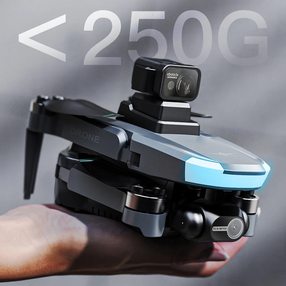 Gps Drone 4K – Drone Met Camera – Mini Drone – Vouwbare Drone – Compact – 22 Minuten Vliegtijd – 360° Laser Obstakelvermijding