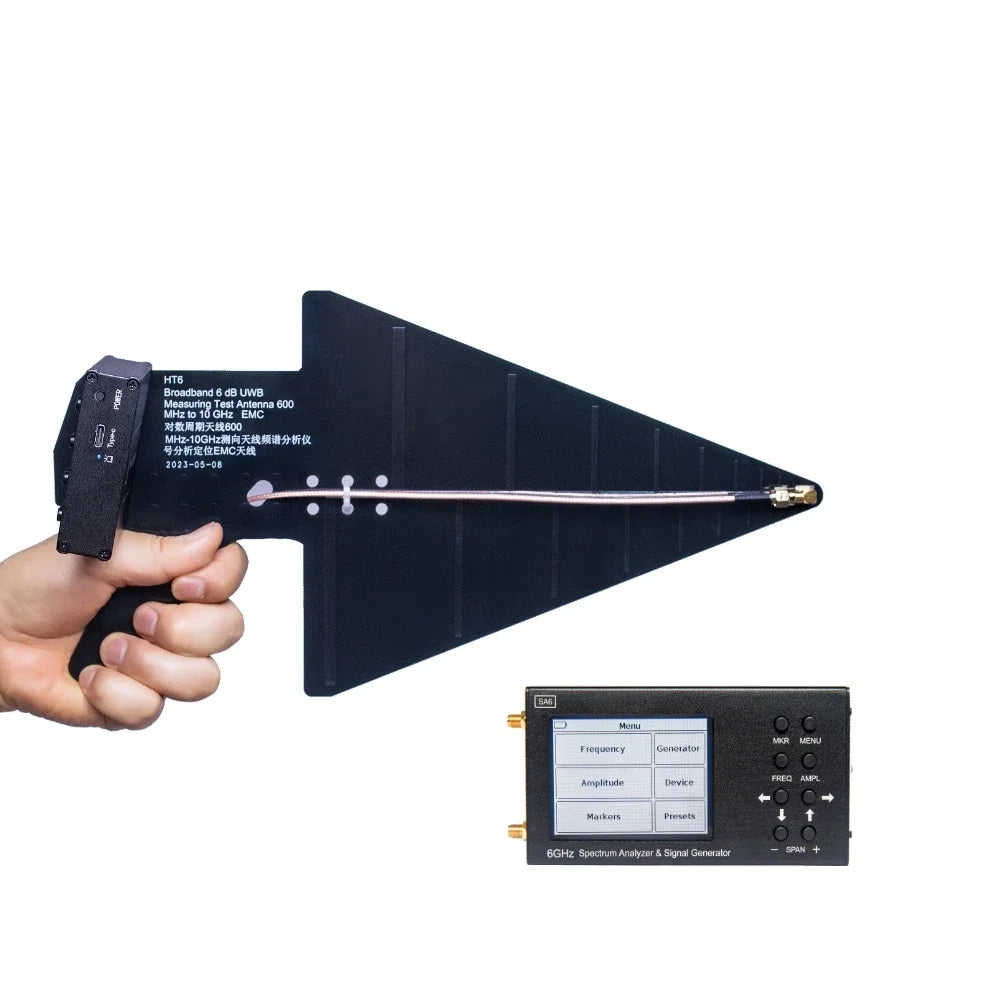 Spectrum Analyzer – Frequentie Analyzer – RF Meter – Signaal Detector – Spectrum Scanner – Draagbaar Ontwerp – Tracking Generator