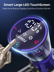 Snoerloze stofzuiger - Handheld - 500W - 50KPA zuigkracht - Verwijderbare batterij - QUORE