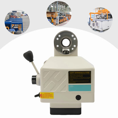 Voederunit Voor Freesmachine – Aandrijving – Snelheidsregeling – Nauwkeurige Positionering – Stil – Variabel 0-210 Rpm - QUORE
