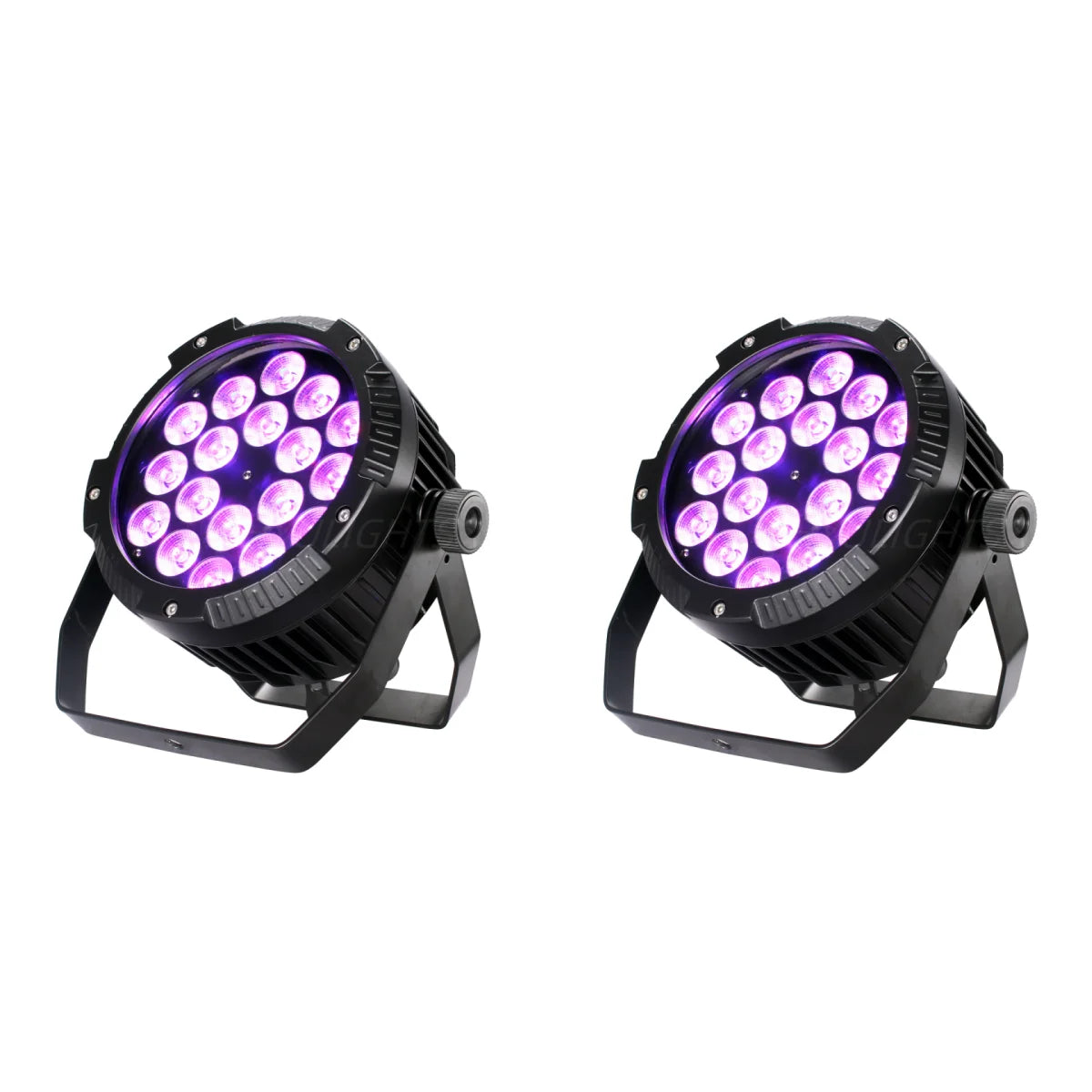 LED Parlicht – LED Podiumverlichting – DJ Licht – Disco Lamp – Stage Light – IP65 Waterdicht – 18x18W RGBWA UV 6-in-1 LEDs – Ventilatorloos Geluidloos - QUORE
