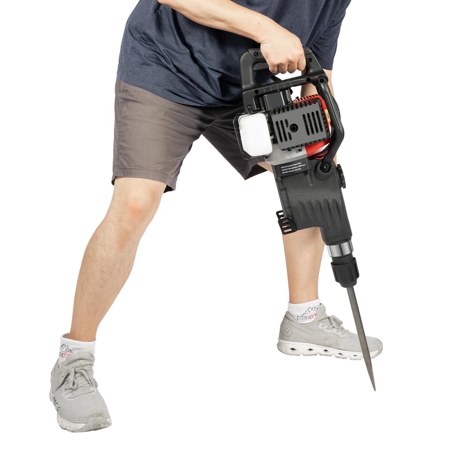 Demolition Jack Hammer – Sloophamer – Breekhamer – Betonhamer – Slaghamer – 33CC 1000W Motor – Robuust Aluminium Design - QUORE