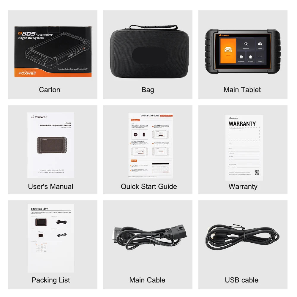Diagnose- En Resetscanner – Auto Scanner – Foutcode Lezer – Storing Uitlezer – Systeemdiagnose – 7-Inch Scherm – WiFi Updates