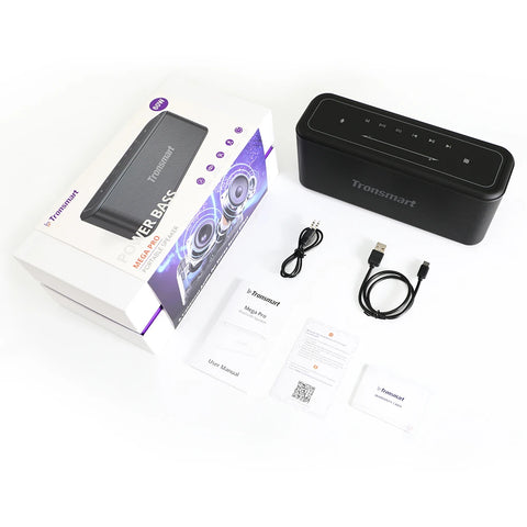 Tronsmart - Bluetooth Speakers -Bluetooth Speaker Wireless -Bluetooth Speaker Waterproof - 60W Portable Mega Pro- met stemassistent