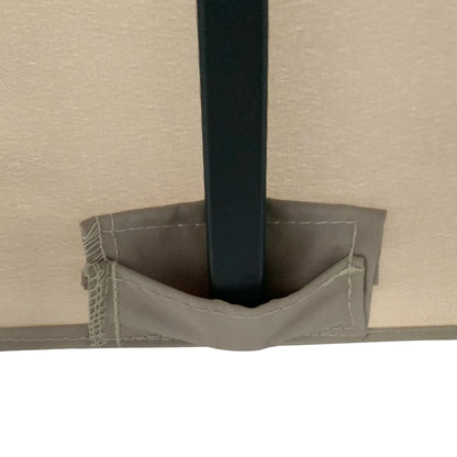 Tuinpaviljoen – Buitenpaviljoen – Terraspaviljoen – Overkapping – Aluminium Frame – Polyester Dak – Ventilatie Aan Alle Zijden - Khaki