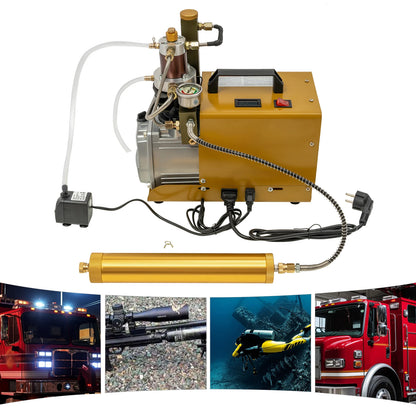 Hogedruk Luchtcompressor – Luchtpomp – Compressor – Elektrische Pomp – Pneumatische Compressor – 1,8 kW Motor – Explosiebeveiliging