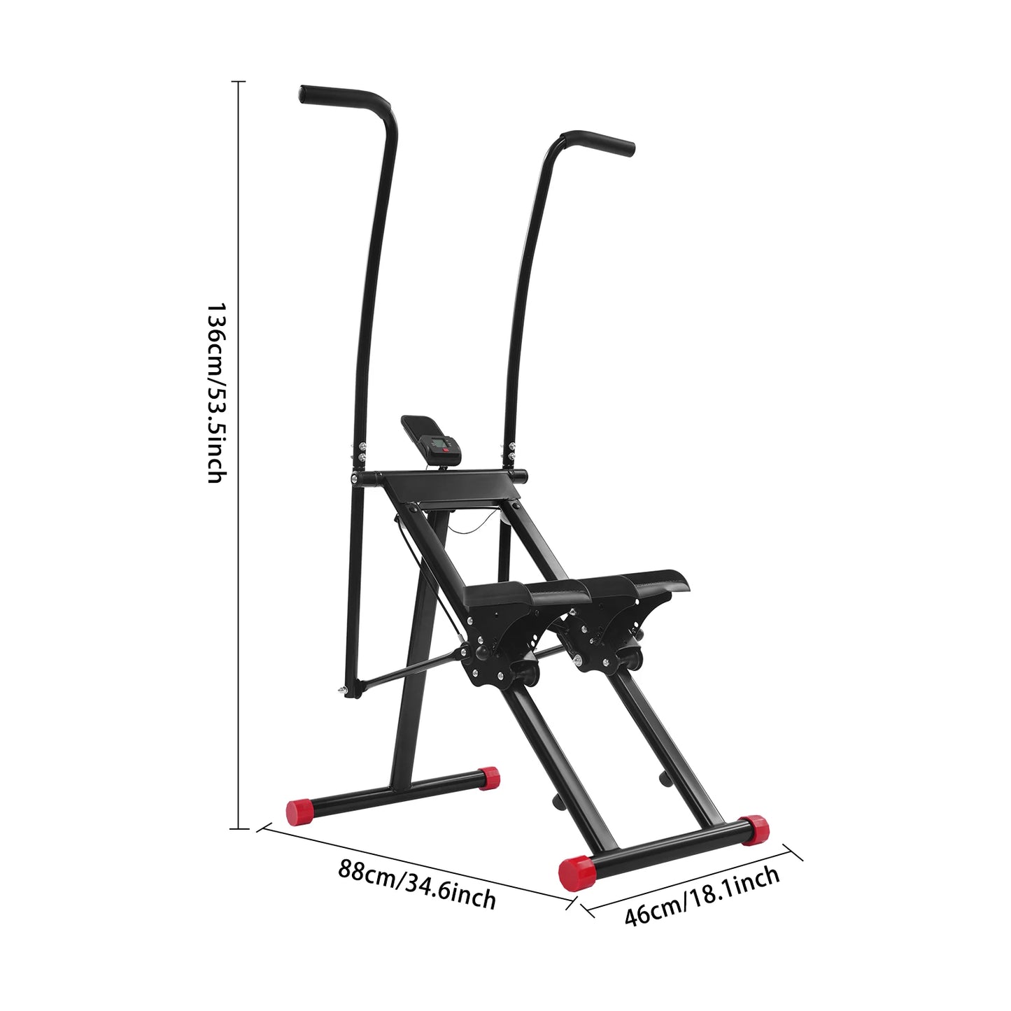 Stairstepper – Stepper – Fitness Stepper – Trapklimmer – Aerobic Stepper – Compact – Digitaal Display – Hoogwaardig Staal