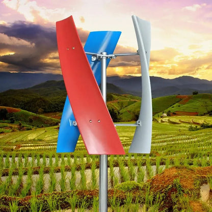 Windturbine – Draagbare Turbine – Compacte Generator – Energieopwekker – Off-Grid Systeem – 24V - 400W Vermogen – Weerbestendig IP68
