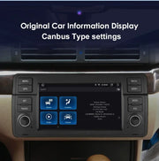 Auto Multimedia Speler - Voor BMW E46 M3 316 323 328 Coupe 318 320 325 330 335 - 1GB32GB - 8 Core - Carplay Scherm - Navigatiesysteem Auto - Multimedia Autoradio - Zwart