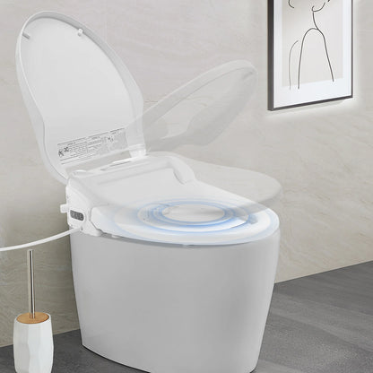 Elektrische Bidet Toiletzitting – Bidet Bril – Hygiënische Toiletzitting – WC Zitje – Met Temperatuurregeling – Draadloze Afstandsbediening - QUORE