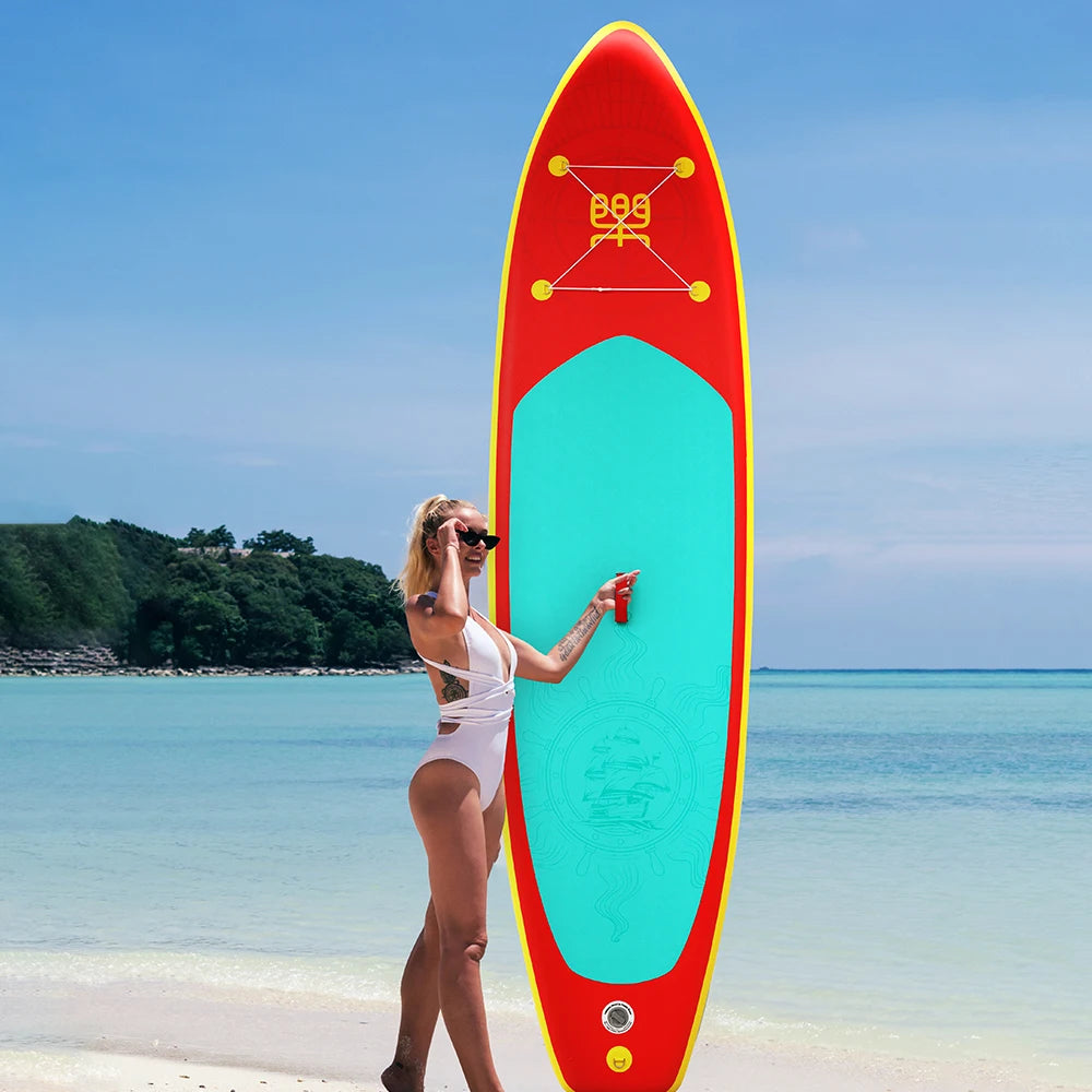 Supboard - Sup - Kajak - Paddle Board - Kayak - 350x87x15CM - Opblaasbaar Stand-Up Sup Board - Ultra-Licht & Draagbaar – Maximale Draagkracht 160KG - Groen