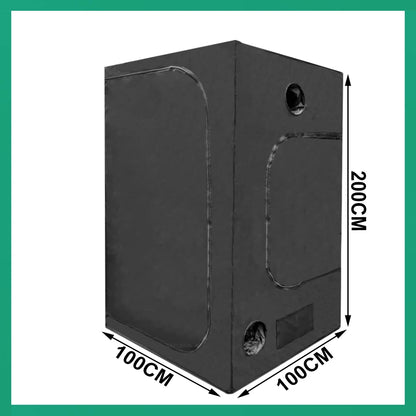 Groeizeltent – Kweekkast – Plantenkas – Mini Kas – 600D Oxford Doek – 100% Reflecterende Mylar – Ventilatieopeningen