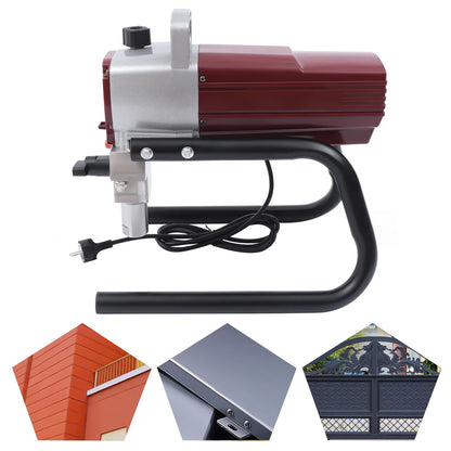 Airless Verfspuit – Schilderspuit – Verfsproeier – Verfpistool – 1800W Motor – 10 Meter Slang