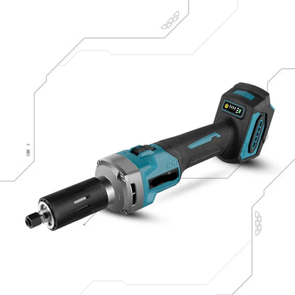 Rechte Slijpmachines - met Brushless - 2000W Draadloze - 35000RPM - 6mm Slijpmachine - 4 Snelheden Variabel -18V - Professionele Slijprotools - voor Graveer - Polijstmachine - Snijden - Zonder Batterij