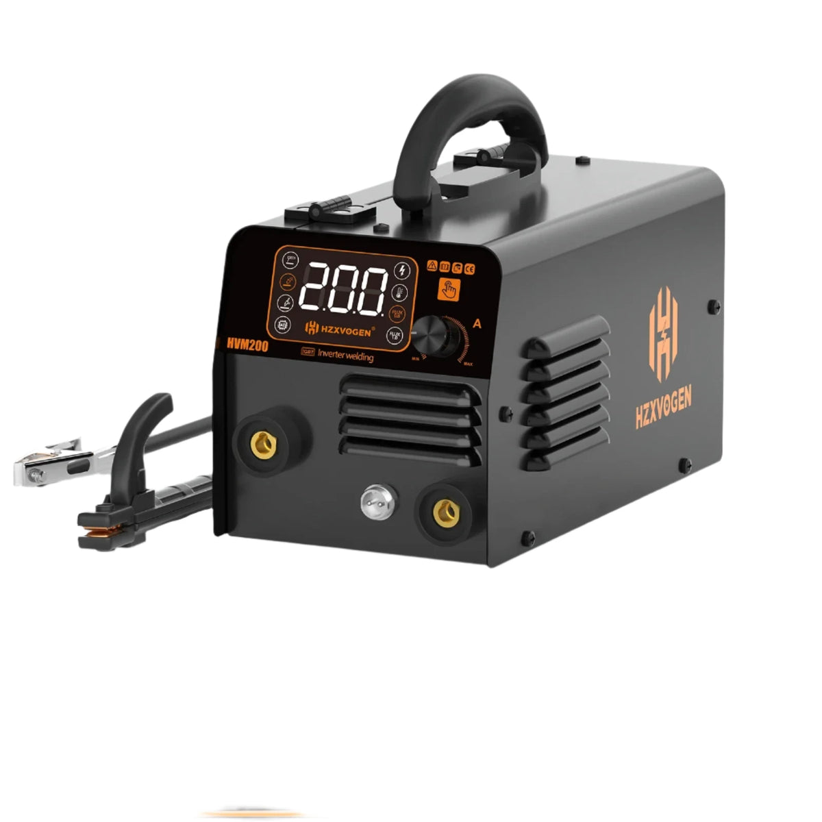 Hzxvogen - Lasmachine - Elektrische Lasser - 3 in 1 - Halfautomatische MMA Mig Lasmachine - Inverter Welder Synergy Tool - Non Gas - Voor Gasloos IJzer Solderen - Zwart - Set 2 - QUORE