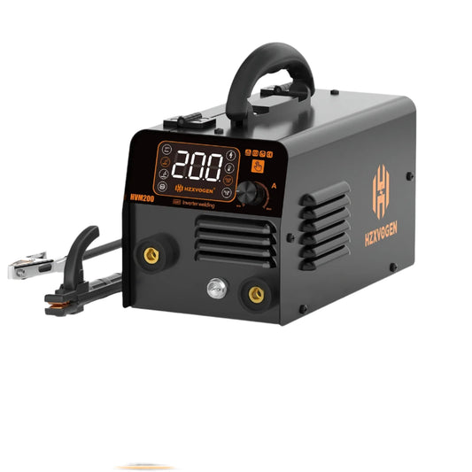 Hzxvogen - Lasmachine - Elektrische Lasser - 3 in 1 - Halfautomatische MMA Mig Lasmachine - Inverter Welder Synergy Tool - Non Gas - Voor Gasloos IJzer Solderen - Zwart - Set 2 - QUORE