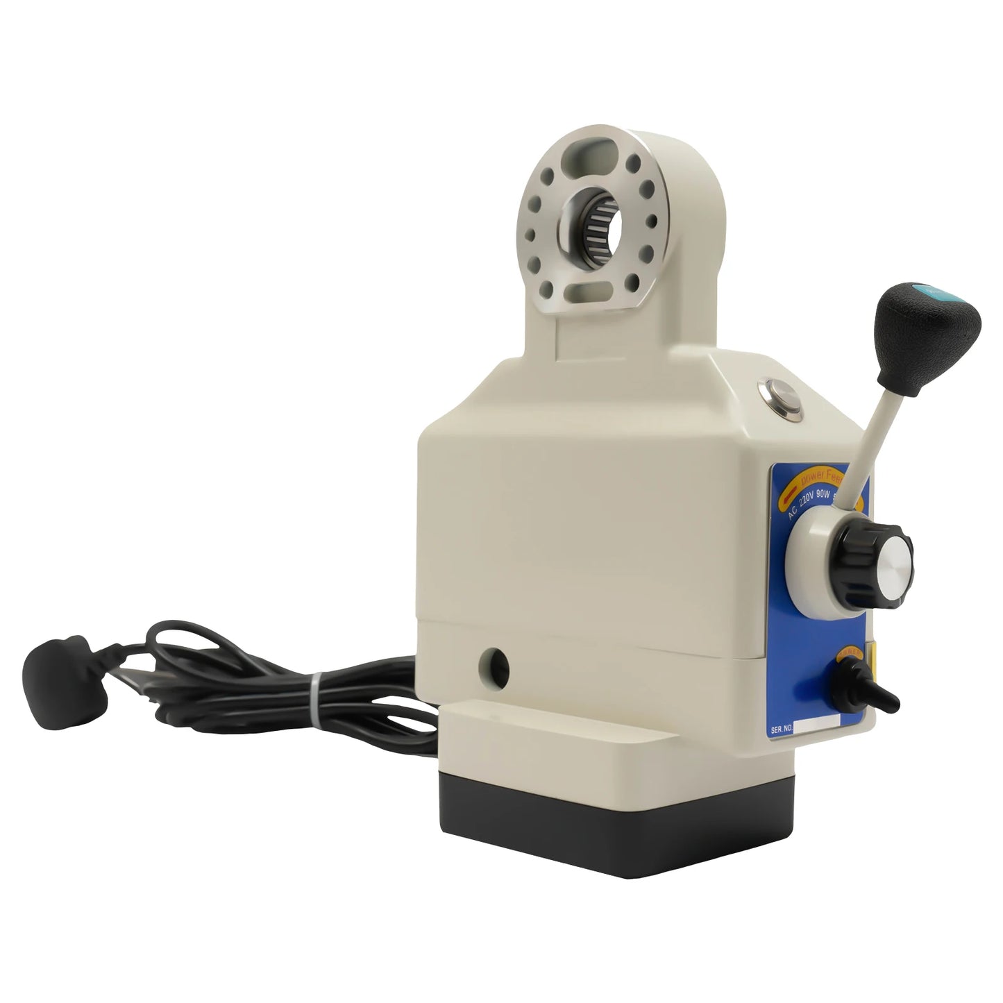 Voederunit Voor Freesmachine – Aandrijving – Snelheidsregeling – Nauwkeurige Positionering – Stil – Variabel 0-210 Rpm - QUORE