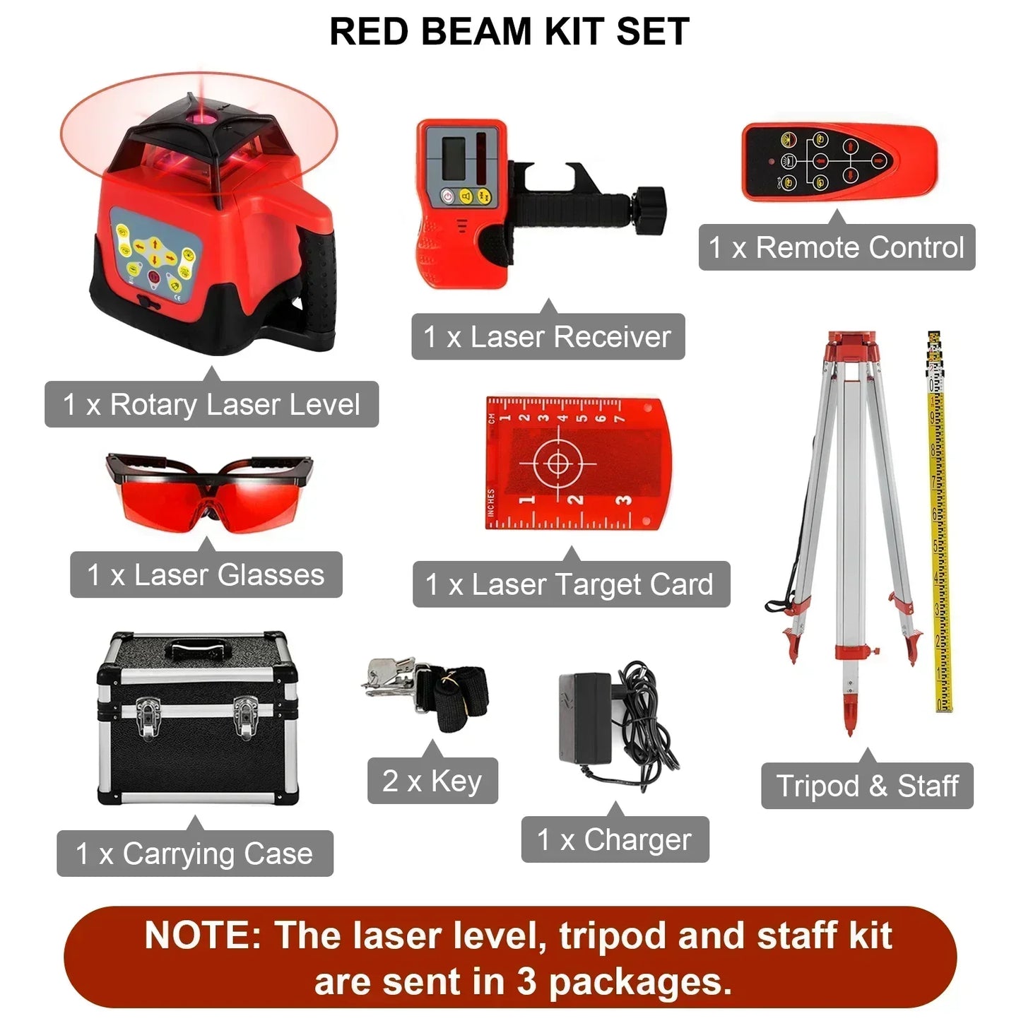 Sihao 360 Rotary Laser Level Self-Leveling 500m Vertical Horizontal Scanning Measurement Tools Red Green Laser Level Machine