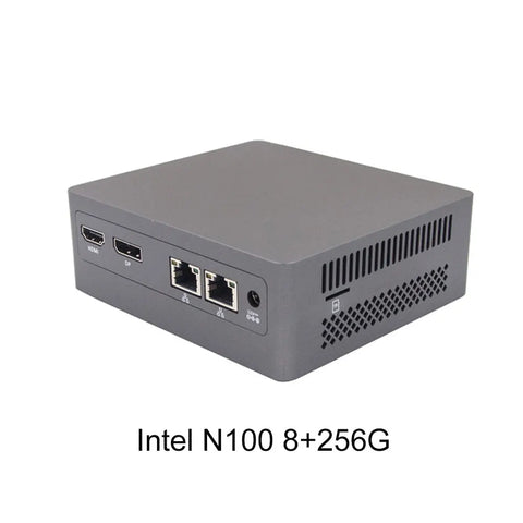 MicroData - Computer - Gaming PC -Mini Desktop- PC - Mini PC - N100 - Intel 12e generatie - 8GB 256GB