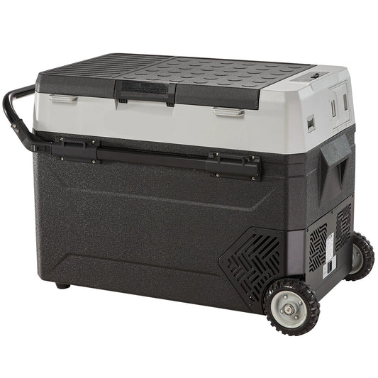 Draagbare Koelkast – Mobiele Koeler – Mini Koelkast – Auto Koelkast – 38 Liter Capaciteit – Twee Koelzones
