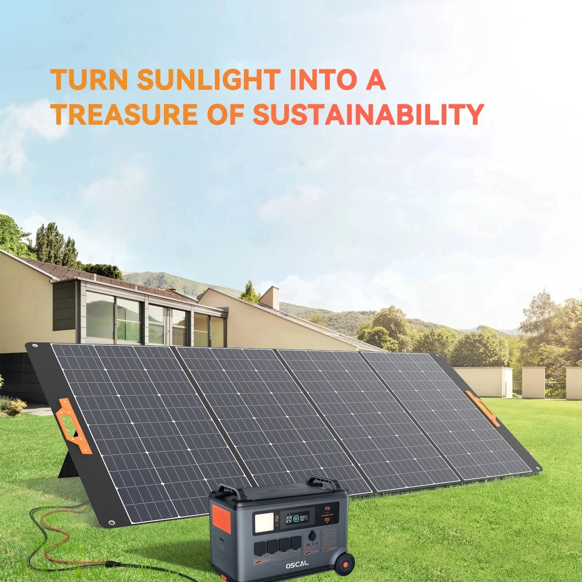 Zonnepaneel – Opvouwbaar Solar Panel – Draagbaar Zonnepaneel – Outdoor Zonnepaneel – Kampeer Zonnepaneel – 400W Vermogen – 23% Energie Efficiëntie – Waterdicht & Weerbestendig