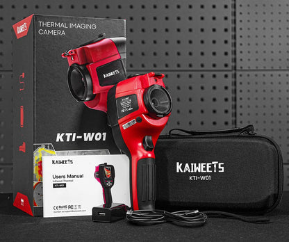 Warmtebeeldcamera – Thermische Camera – Infraroodcamera – Warmtemeter – Temperatuurmeter – 256x192 Resolutie – Temperatuurbereik -20°C Tot 550°C