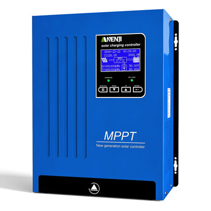 MPPT Solar Regulator – Zonnepaneel Lader – Accu Oplader – Solar Controller – Batterij Lader – 100A Laadstroom – Geschikt voor 12V 24V 48V Systemen