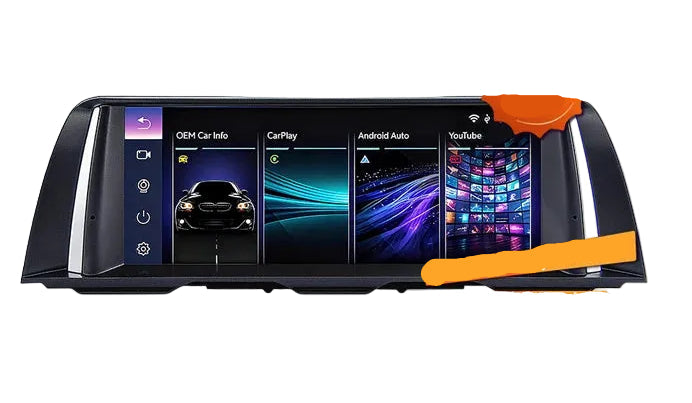 Carplay Autoradio – Multimedia Speler – Auto Stereo – Navigatie Systeem – Draadloos CarPlay – 10,25 Inch Touchscreen – 1920x720 Resolutie – Geschikt voor BMW 5 Serie F10/F11 CIC NBT 2012-2017