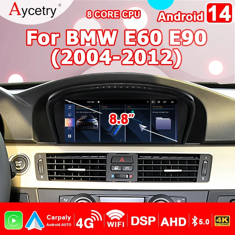 Car Radio BMW E81 E82 E87 E88 – Multimedia Unit Auto Stereo – Touchscreen Navigatie Systeem – 2 DIN Scherm – 10,25 Inch – CarPlay Android Auto Bluetooth - QUORE