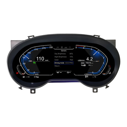 Digitale Dashboard Cluster – Digitaal Instrumentenpaneel – Virtuele Cockpit – LCD Display – Auto Dashboard Upgrade – 12,3 Inch HD Scherm – Plug & Play Installatie – Blauwe Licht Anti-Glare Technologie – Geschikt Voor BMW E60